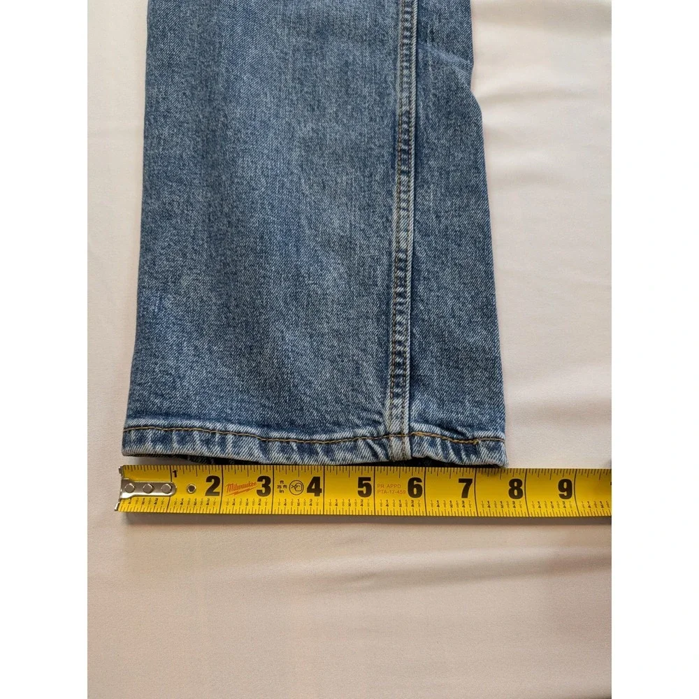 Levis 514 Straight Fit Mens Jeans 34x34 Medium Wash Blue Stretch